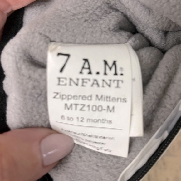 7am Enfant Mittens 6-12M - Picture 4 of 5